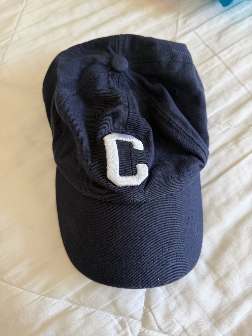 C initial toddler hat